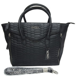 Xoxo Leather Bag Black